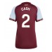 Aston Villa Matty Cash #2 Hjemmedrakt Dame 2025-26 Kortermet